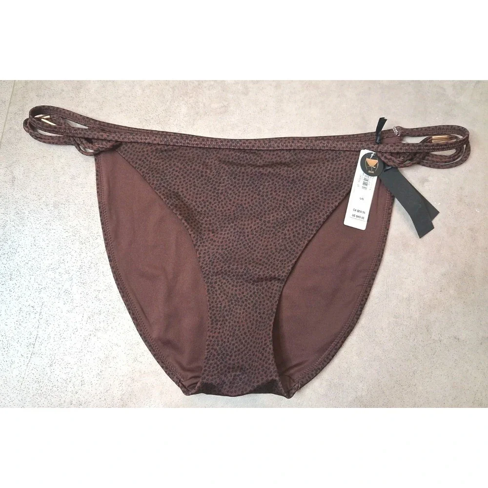 New Victoria Secret Swim Bikini Bottom Size Large Beach Resort Vacation - Picture 2 of 7